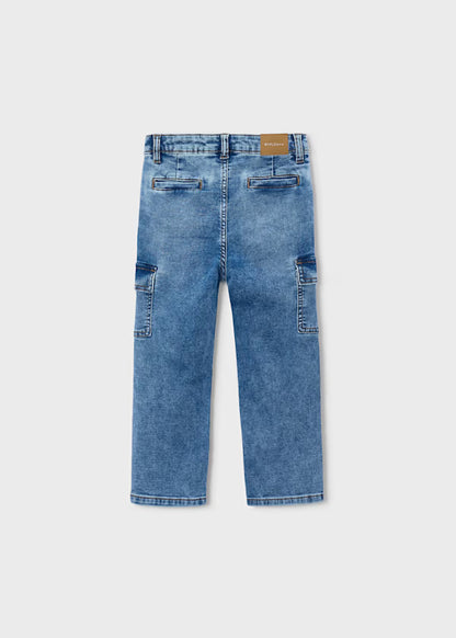 Mayoral Pantalone Jeans Cargo bambino