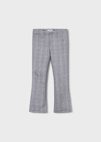 Mayoral Leggings a zampa effetto pelle