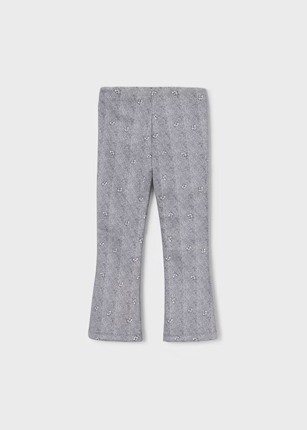 Mayoral Leggings a zampa effetto pelle