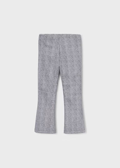 Mayoral Leggings a zampa effetto pelle