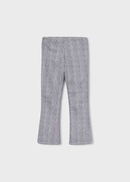 Mayoral Leggings a zampa effetto pelle
