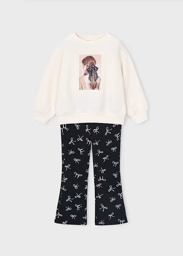 Mayoral Completo leggings e felpa