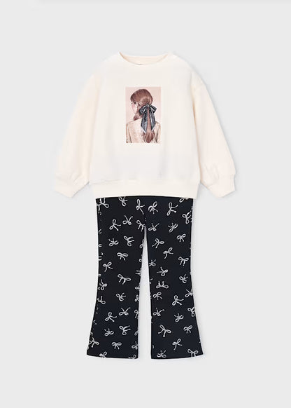 Mayoral Completo leggings e felpa