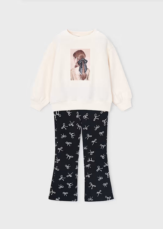 Mayoral Completo leggings e felpa
