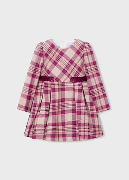 Mayoral Vestito a quadri per bambina