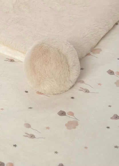 Mayoral Copertina con pompon per neonati