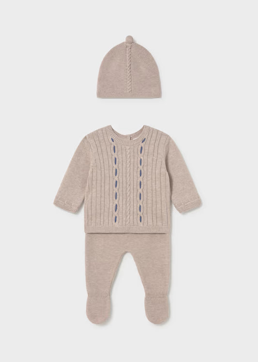 Mayoral Completo e cappello tricot