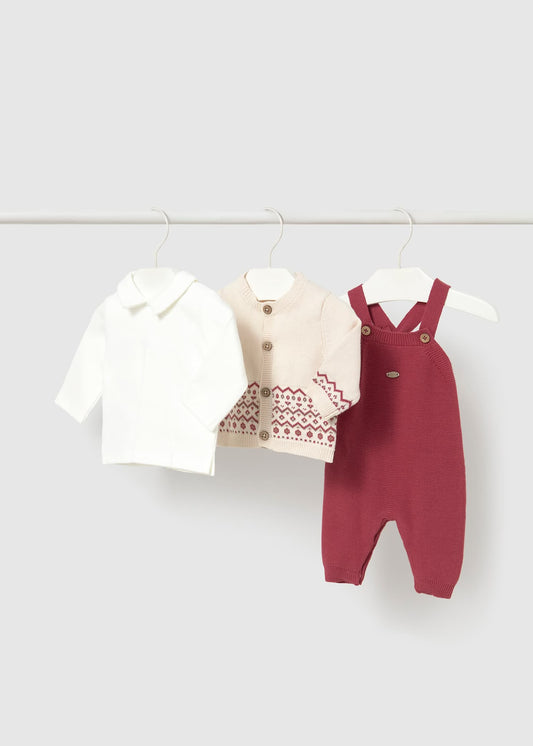 Mayoral Completo salopette tricot