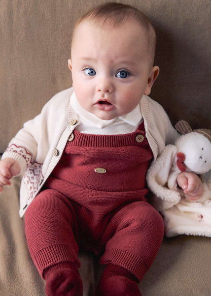 Mayoral Completo salopette tricot