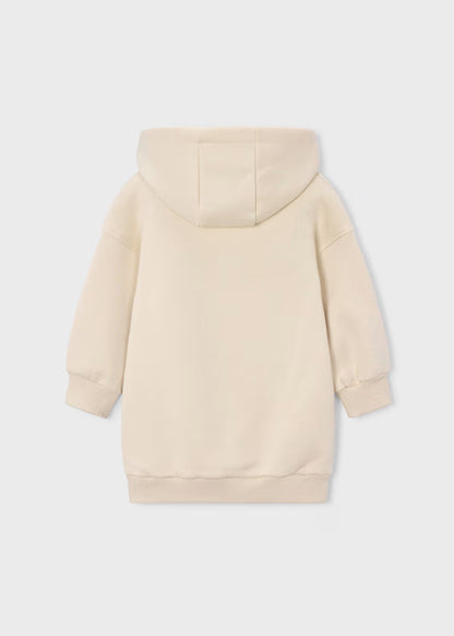 Mayoral Vestito felpa con cappuccio