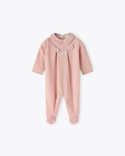 Nanan set nascita con tutina, cappellino, coperta, lenzuolo e bavetta