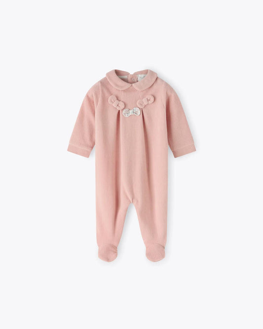 Nanan set nascita con tutina, cappellino, coperta, lenzuolo e bavetta