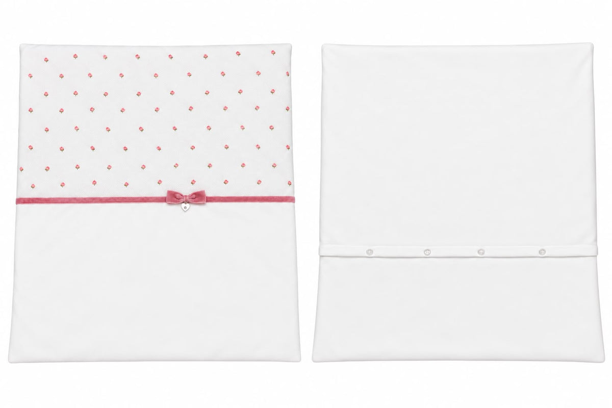 Ninnaoh set nascita con completo 2pz, cappellino, bavetta, copertina e lenzuolino