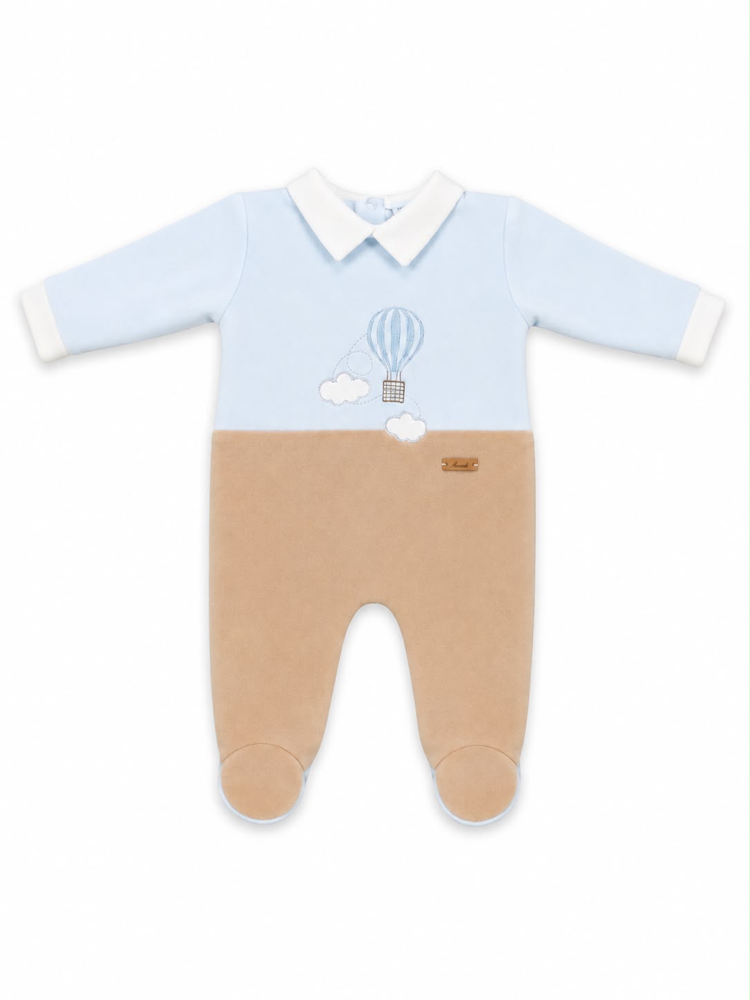 Ninnaoh Set nascita con tutina, cappello, bavetta, lenzuolino e cappellino