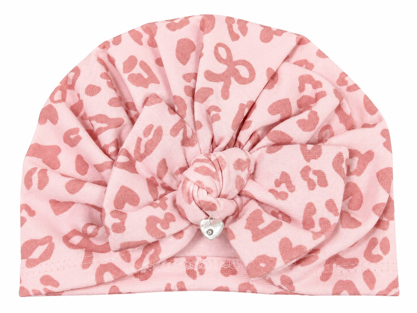 Ninnaoh set nascita con tutina, turbante, bavetta, copertina e lenzuolino maculato