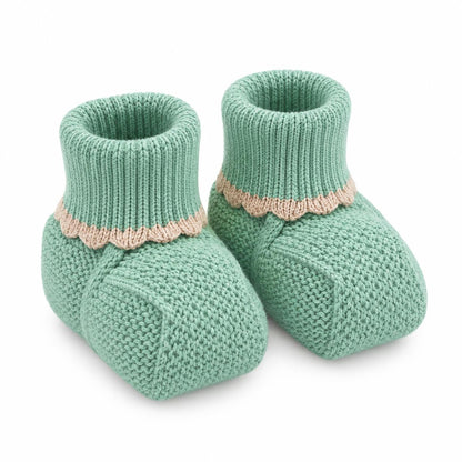 Pappa e Latte Set nascita con completo, bavaglino, scarpine e cappellino