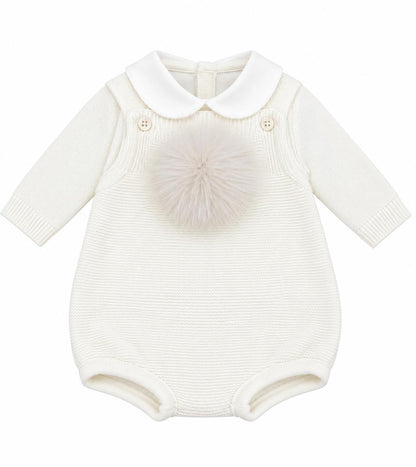 Pappa e Latte set nascita con pagliaccetto, giacchetta, copertina, scarpette, cappellino e bavetta