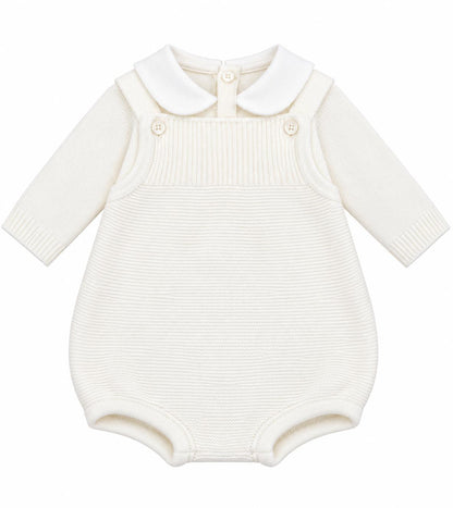 Pappa e Latte set nascita con pagliaccetto, giacchetta, copertina, scarpette, cappellino e bavetta