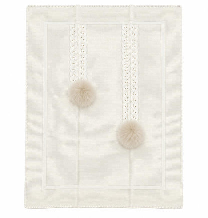 Pappa e Latte set nascita con pagliaccetto, giacchetta, copertina, scarpette, cappellino e bavetta