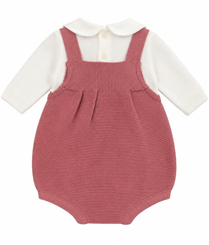 Pappa e Latte set nascita con pagliaccetto, giacchetta, copertina, scarpette, cappellino e bavetta