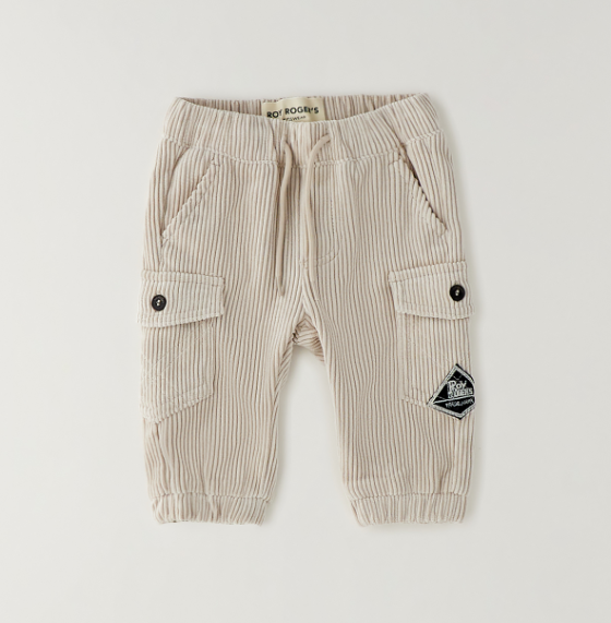 Roy Roger's Pantalone velluto a coste per neonato