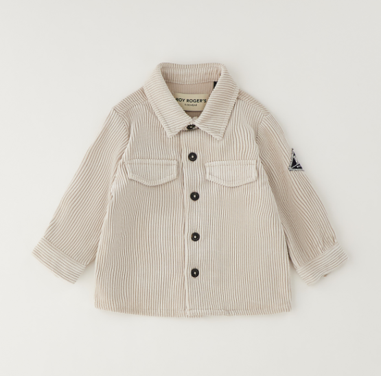 Roy Roger's Camicia velluto a coste per neonato
