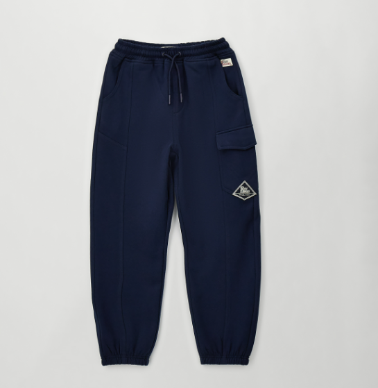 Roy Roger's Pantalone maglia tagliata lungo per bambino