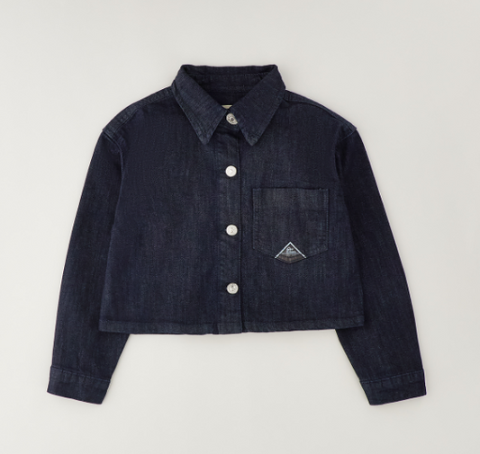 Roy Roger's Camicia Cropped a maniche lunghe