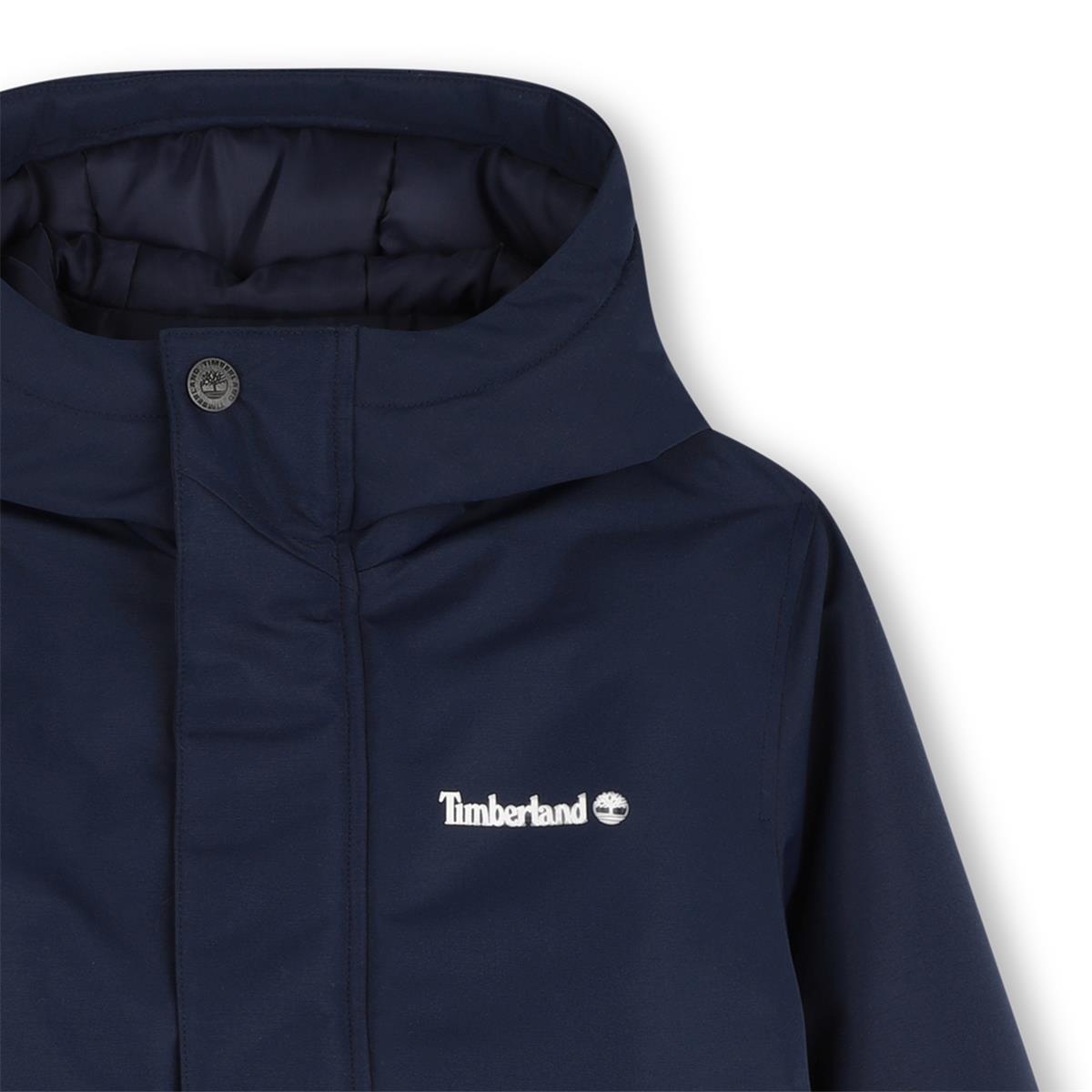 Timberland parka con cappuccio bambino