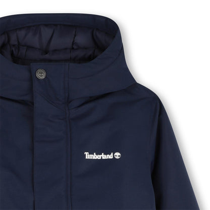 Timberland parka con cappuccio bambino
