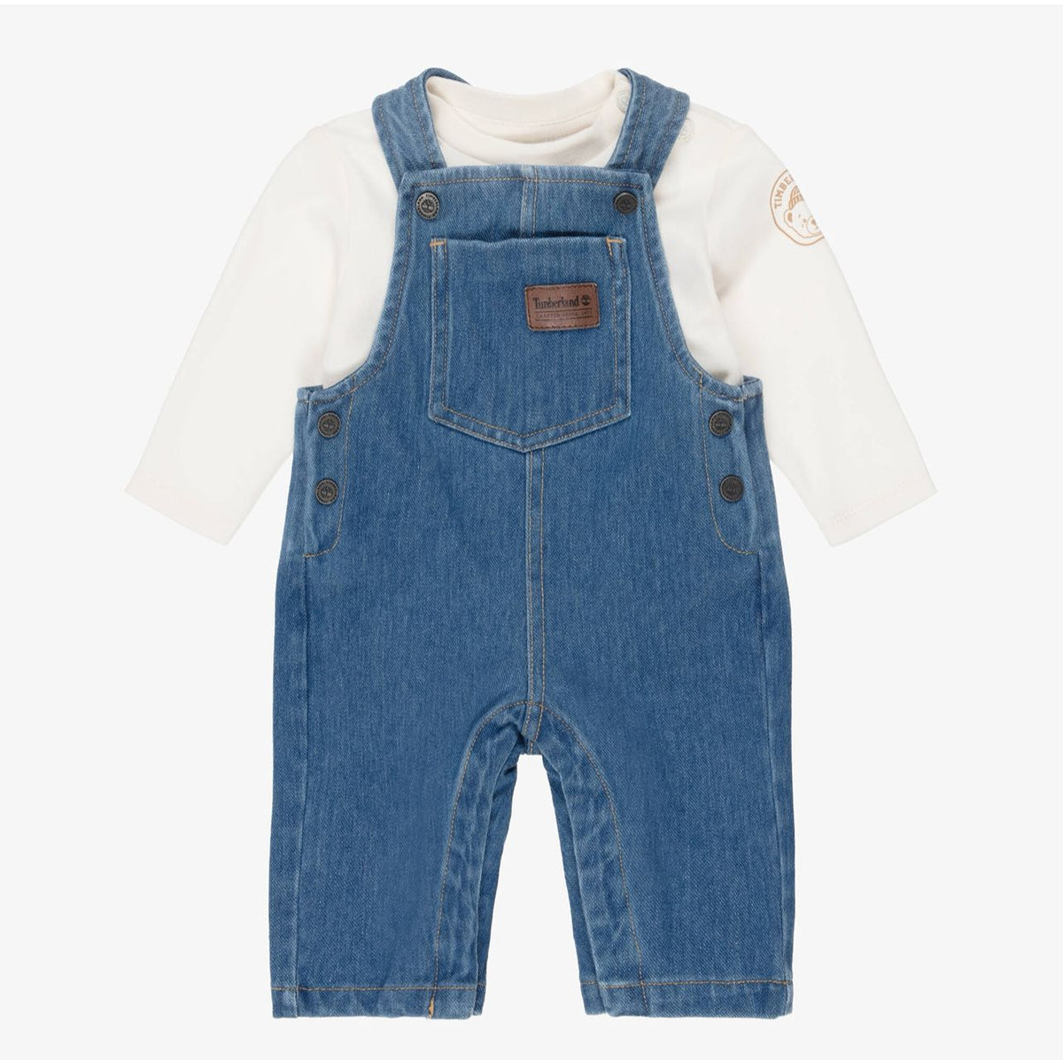 Timberland salopette con t-shirt