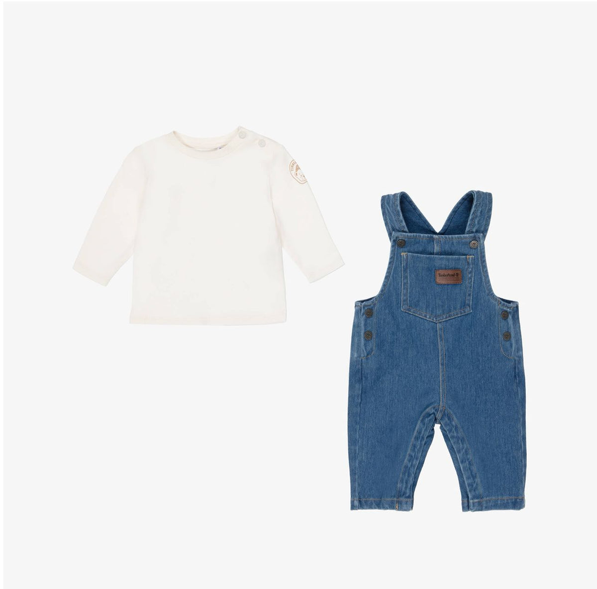 Timberland salopette con t-shirt