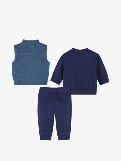 Timberland completo con gilet e tuta neonato
