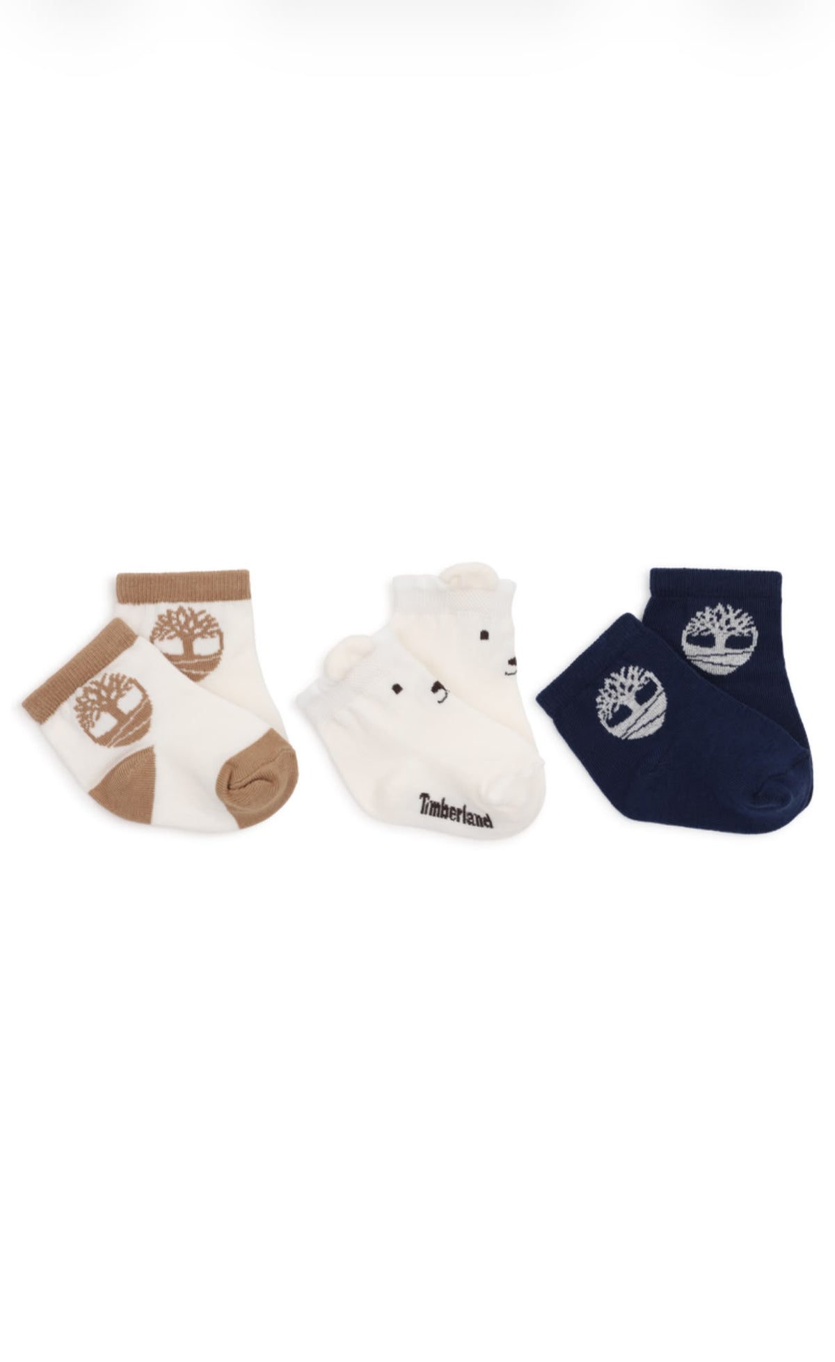 Timberland set tre paia calze neonato