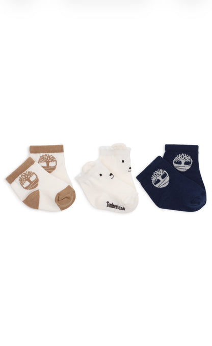 Timberland set tre paia calze neonato