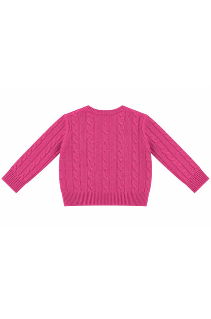 US Polo Maglioncino treccia bambina