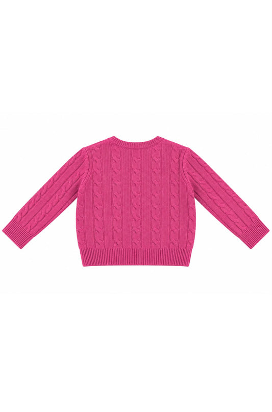 US Polo Maglioncino treccia bambina