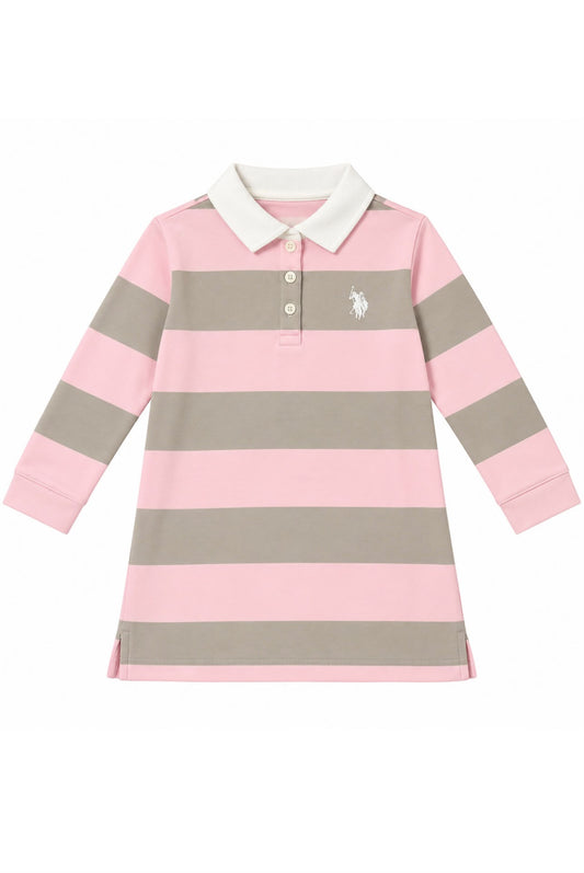 US Polo abito bambina