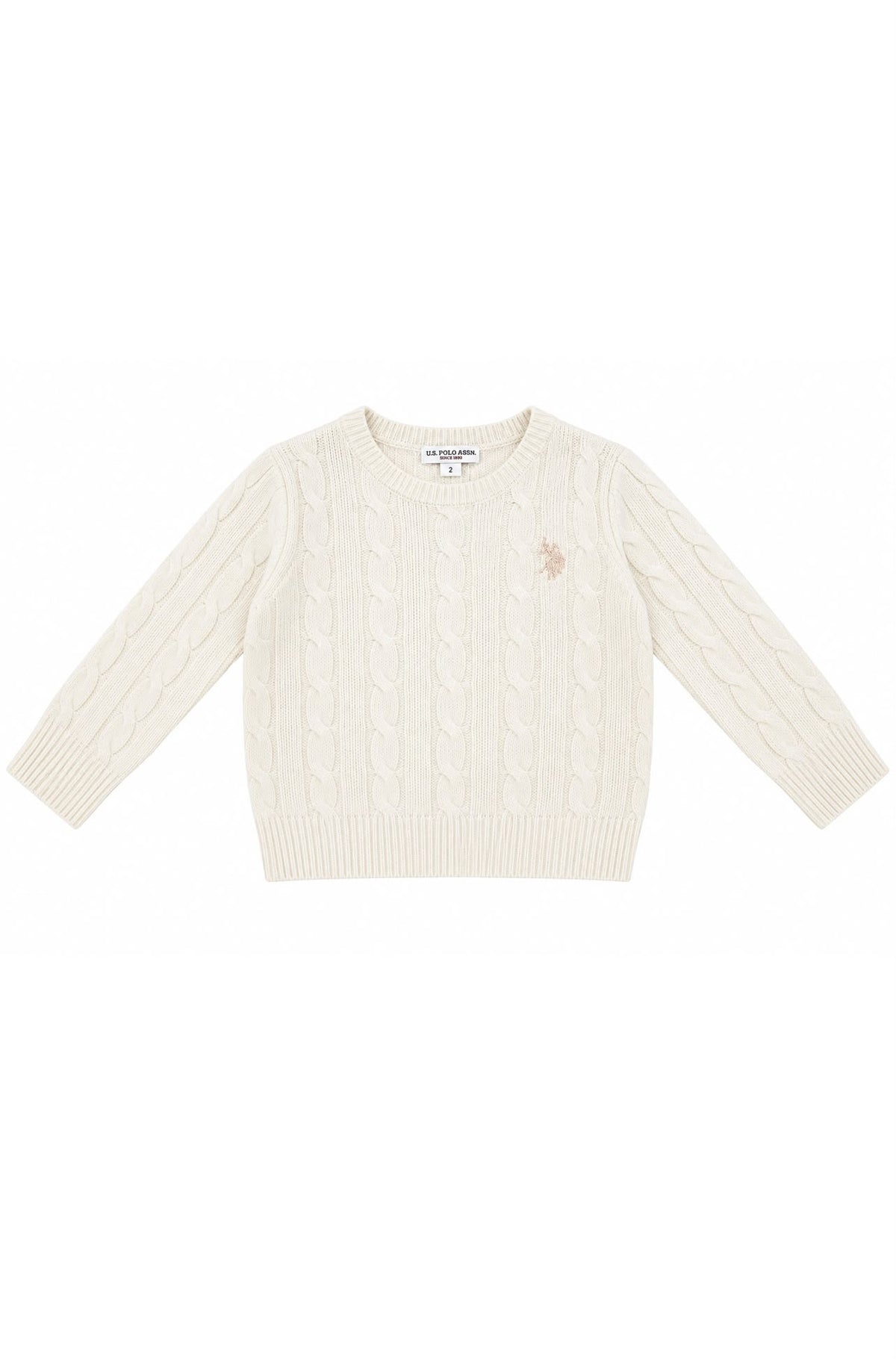 US Polo Pullover 100% lana extra per bambina